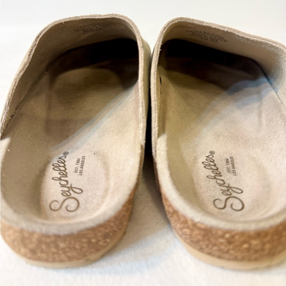 Seychelles New Routine Mule in Taupe Suede Size 8.5 - Picture 7 of 11